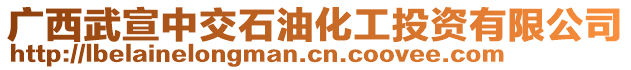 廣西武宣中交石油化工投資有限公司