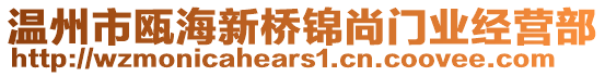 溫州市甌海新橋錦尚門業(yè)經營部