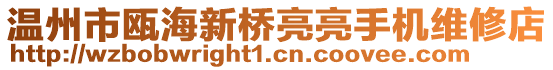 溫州市甌海新橋亮亮手機(jī)維修店