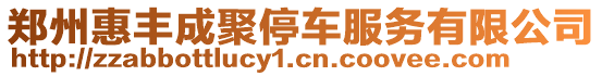 鄭州惠豐成聚停車(chē)服務(wù)有限公司