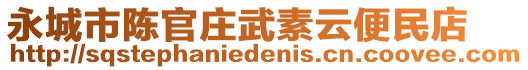永城市陳官莊武素云便民店