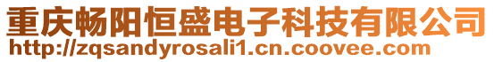 重慶暢陽恒盛電子科技有限公司