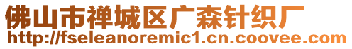 佛山市禪城區廣森針織廠