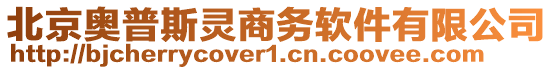 北京奧普斯靈商務軟件有限公司