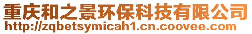 重慶和之景環(huán)保科技有限公司