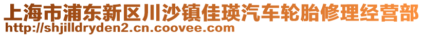 上海市浦東新區(qū)川沙鎮(zhèn)佳瑛汽車輪胎修理經(jīng)營(yíng)部