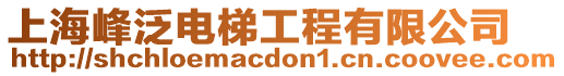 上海峰泛電梯工程有限公司