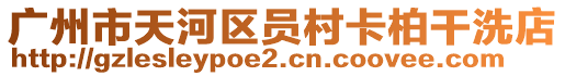 廣州市天河區員村卡柏干洗店