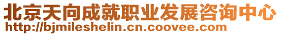 北京天向成就職業發展咨詢中心