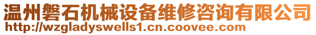 溫州磐石機械設備維修咨詢有限公司