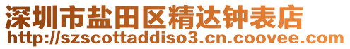 深圳市鹽田區精達鐘表店