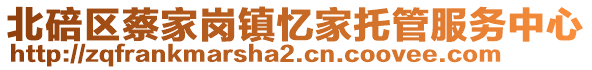 北碚區(qū)蔡家崗鎮(zhèn)憶家托管服務(wù)中心