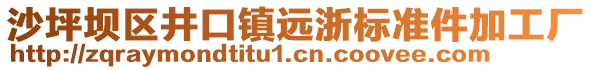 沙坪壩區(qū)井口鎮(zhèn)遠浙標準件加工廠