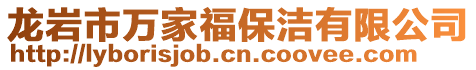 龍巖市萬家福保潔有限公司