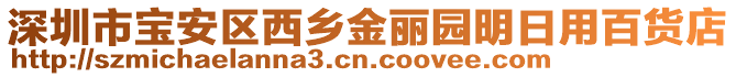 深圳市寶安區(qū)西鄉(xiāng)金麗園明日用百貨店