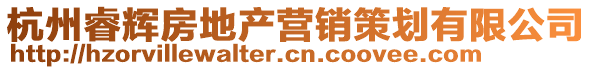 杭州睿輝房地產營銷策劃有限公司