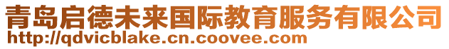 青島啟德未來國際教育服務有限公司