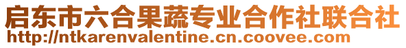 啟東市六合果蔬專業合作社聯合社
