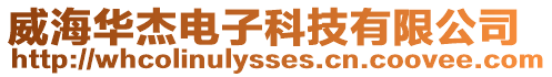 威海華杰電子科技有限公司