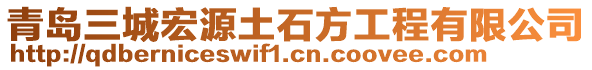青島三城宏源土石方工程有限公司