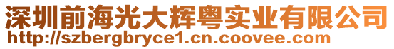 深圳前海光大輝粵實(shí)業(yè)有限公司