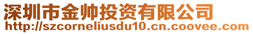 深圳市金帥投資有限公司