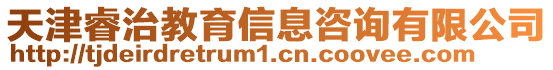 天津睿治教育信息咨詢有限公司