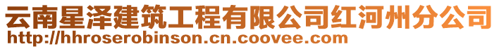 云南星澤建筑工程有限公司紅河州分公司