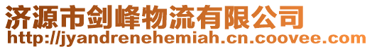 濟源市劍峰物流有限公司