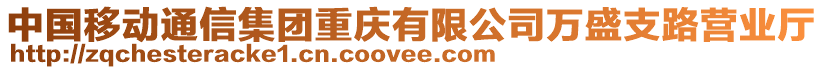 中國移動通信集團重慶有限公司萬盛支路營業(yè)廳