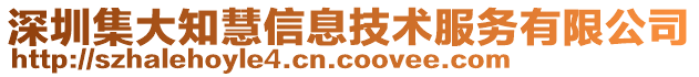 深圳集大知慧信息技術(shù)服務(wù)有限公司