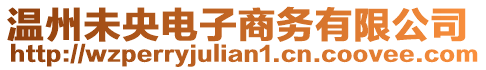 溫州未央電子商務(wù)有限公司