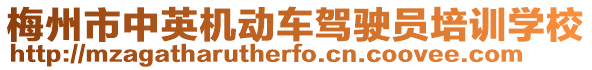 梅州市中英機動車駕駛員培訓學校