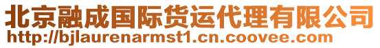 北京融成國際貨運代理有限公司