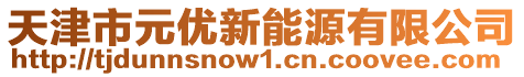 天津市元優新能源有限公司