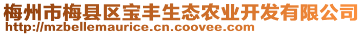 梅州市梅县区宝丰生态农业开发有限公司