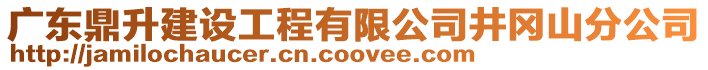 廣東鼎升建設工程有限公司井岡山分公司