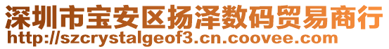 深圳市寶安區揚澤數碼貿易商行