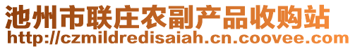 池州市聯(lián)莊農(nóng)副產(chǎn)品收購(gòu)站