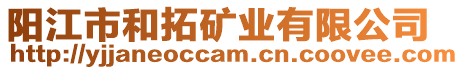 陽(yáng)江市和拓礦業(yè)有限公司