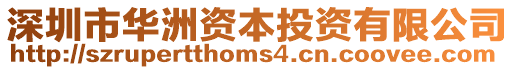 深圳市華洲資本投資有限公司