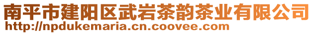 南平市建陽區武巖茶韻茶業有限公司