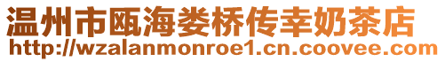 溫州市甌海婁橋傳幸奶茶店