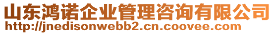 山東鴻諾企業(yè)管理咨詢有限公司