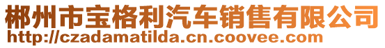 郴州市寶格利汽車銷售有限公司