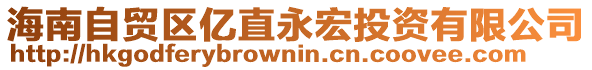 海南自貿區(qū)億直永宏投資有限公司