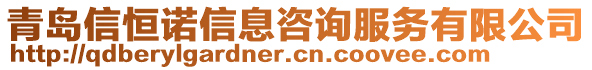 青島信恒諾信息咨詢服務(wù)有限公司