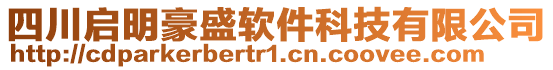 四川啟明豪盛軟件科技有限公司