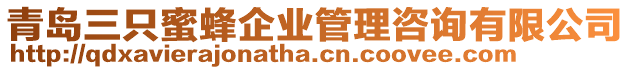 青島三只蜜蜂企業(yè)管理咨詢有限公司