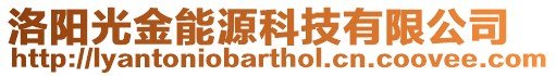洛陽光金能源科技有限公司